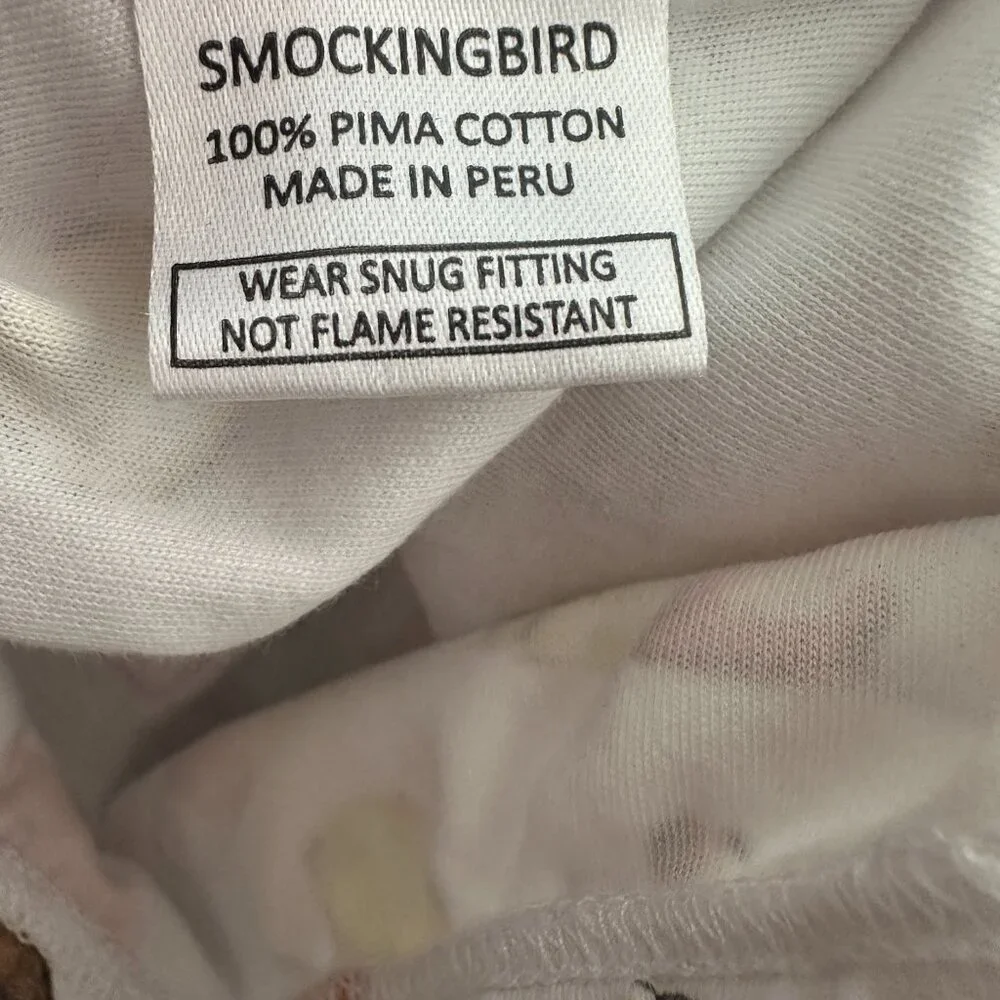 Smockingbird Fall Themed Pajama Bottoms Kids Size 8